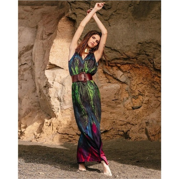 Mes Demoiselles Ilane Maxi Dress 12 NWT! $435 - Picture 7 of 13